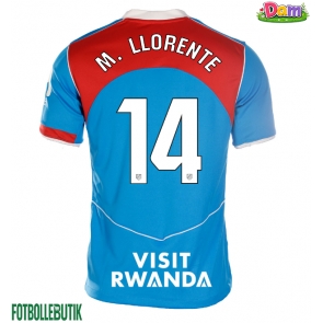 Atletico Madrid Marcos Llorente #14 Tredje Tröja Kvinnor 2025-26 Kortärmad